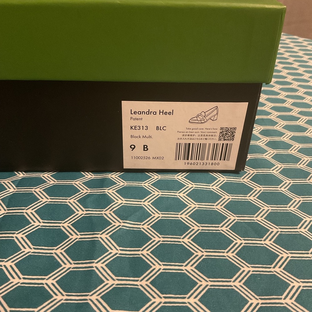 Kate Spade Leandra Black Patent Heels Size 9 Brand New in Box! - Picture 6 of 6